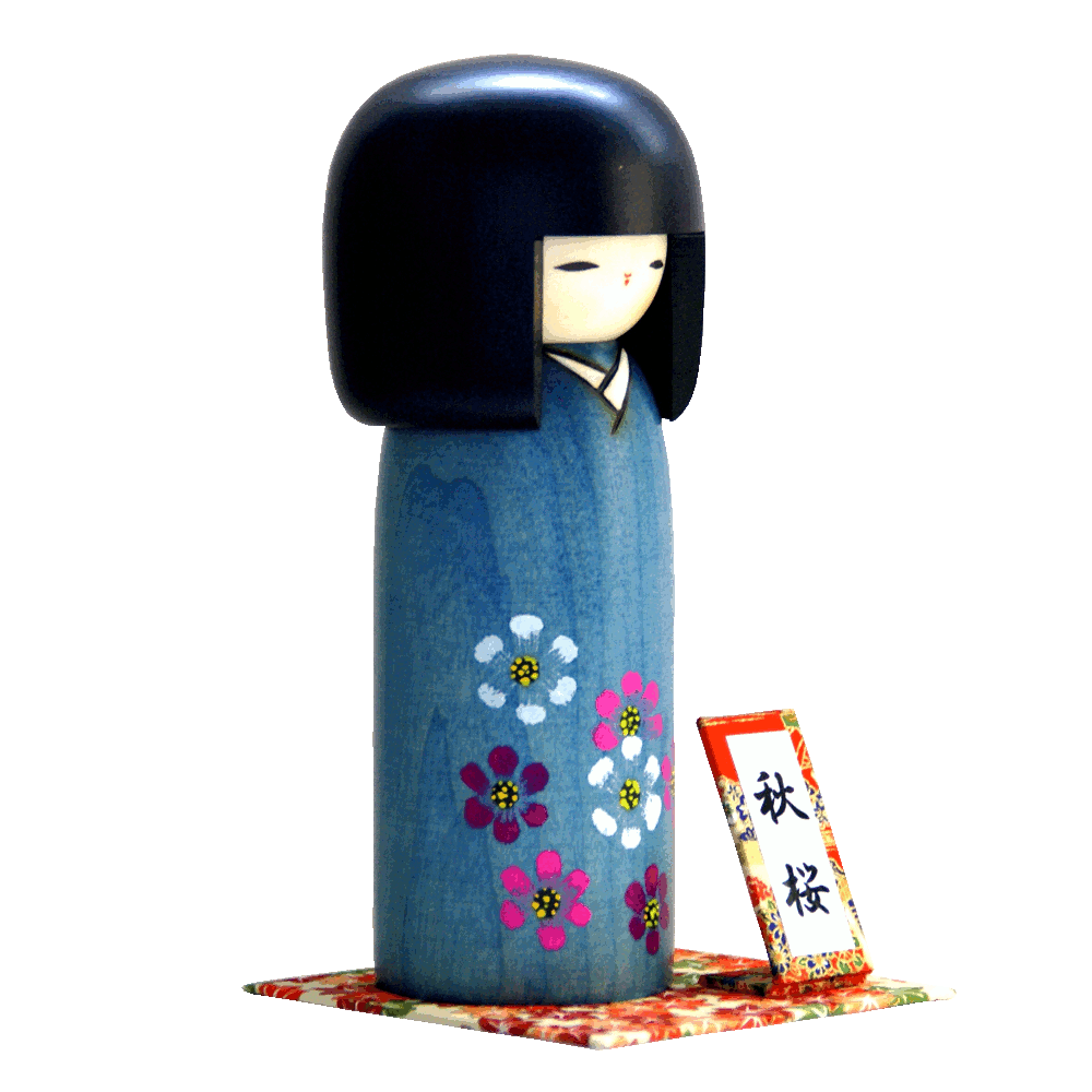 Lovely Japanese creative Kokeshi Doll Cosmos by Usaburo w/gift ...