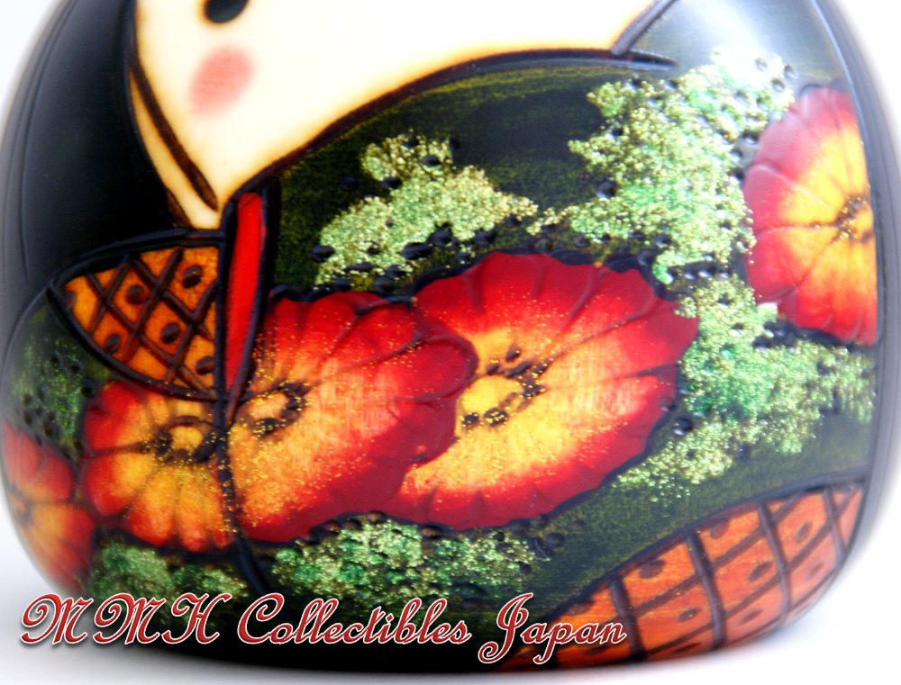 Lovely Creative Kokeshi Doll HIYORI (SUNNY DAY), Small by Toshio Sekiguchi - MMH Collectibles Japan